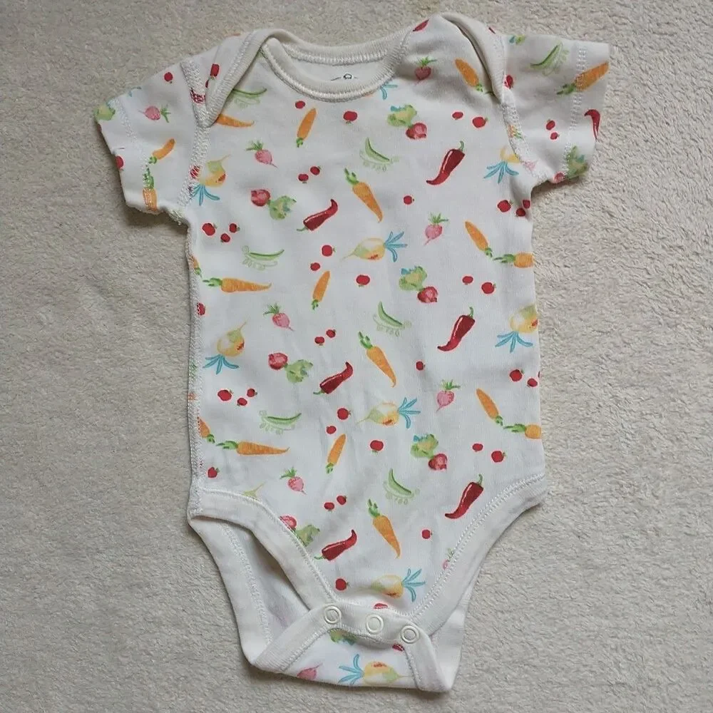 Baby Gap Short Sleeve Bodysuits Sleeveless Dress Baby Girl 0-3 Months Cotton